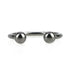 Steel Glans Ring With 2 Balls